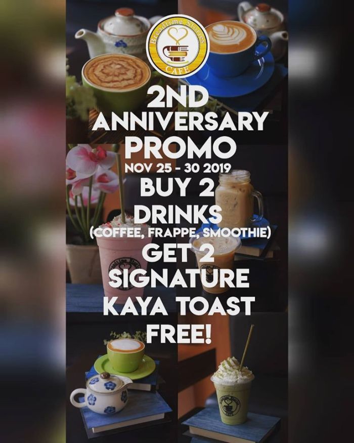 Breadtime Stories Cafe 2nd Anniversary Promo